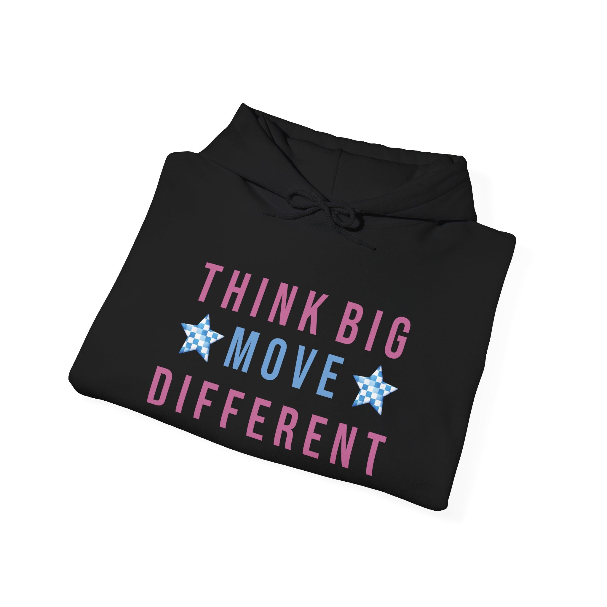 Think Big Move Different Attitude | Unisex Heavy Blend™ Hooded Sweatshirt