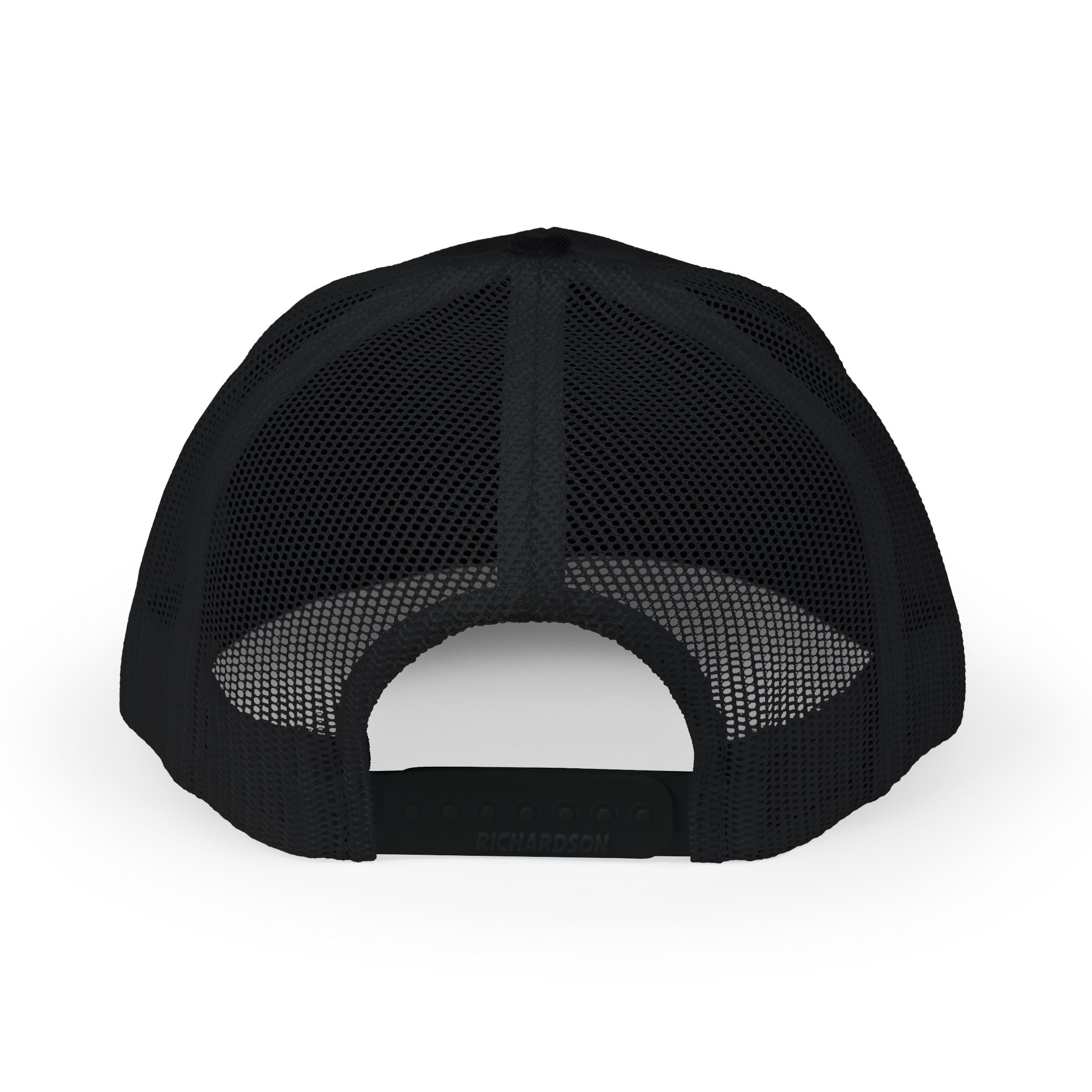 Personalized Embroidered Curved Text Trucker Cap | Custom Snapback Hat.