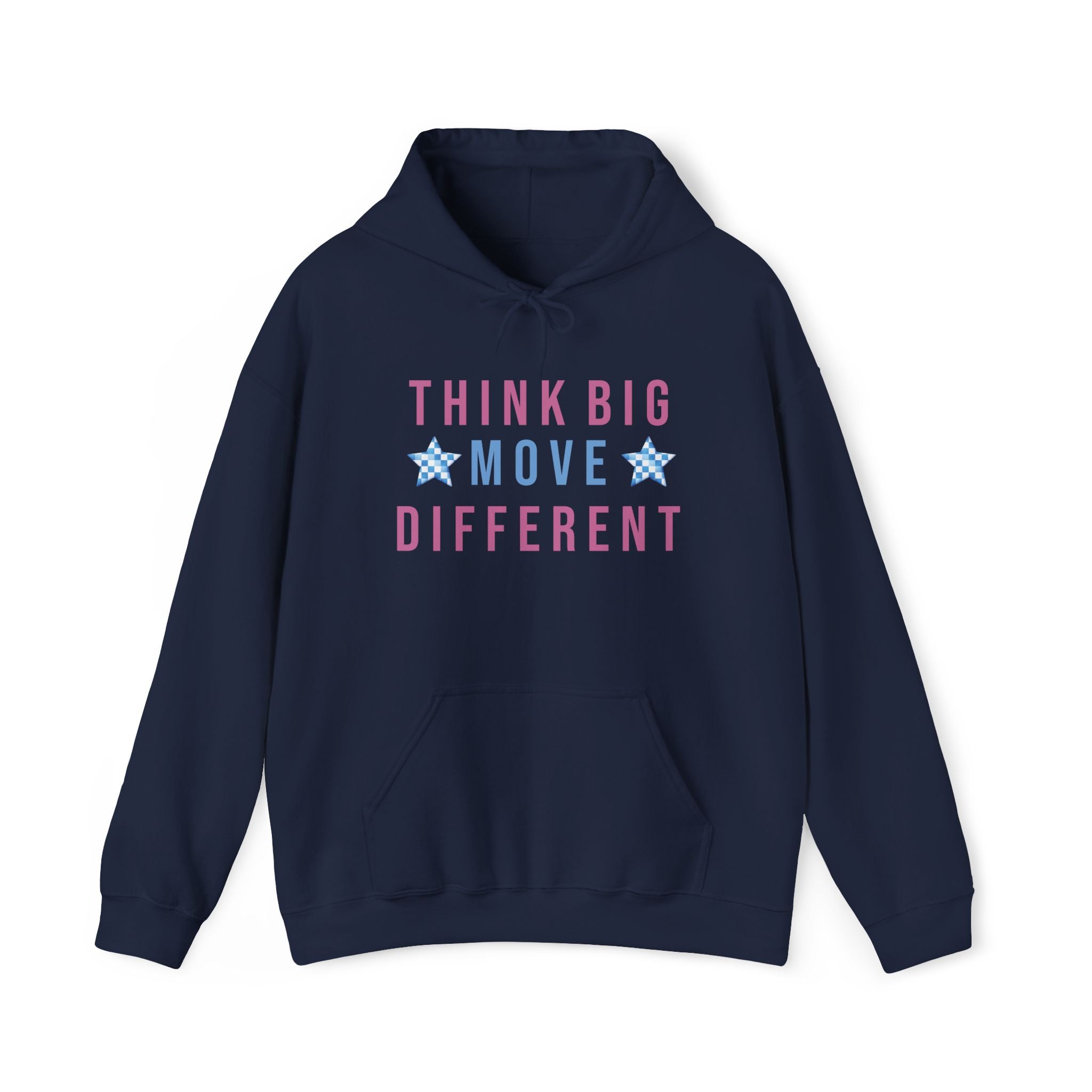 Think Big Move Different Attitude | Unisex Heavy Blend™ Hooded Sweatshirt