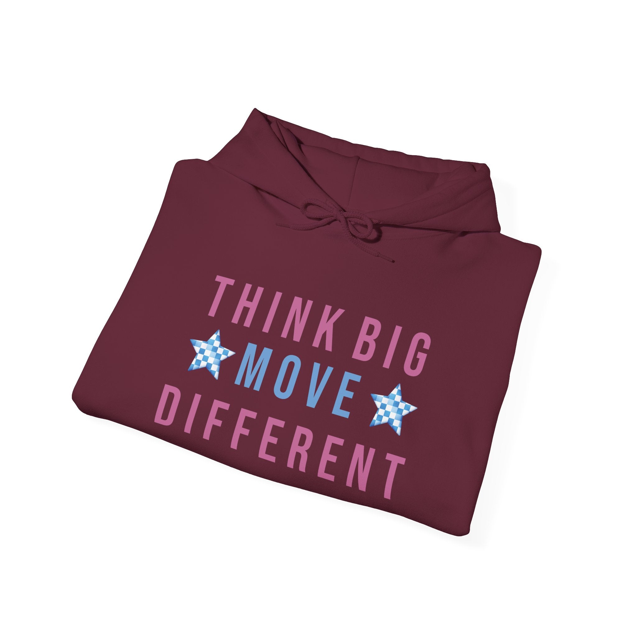 Think Big Move Different Attitude | Unisex Heavy Blend™ Hooded Sweatshirt