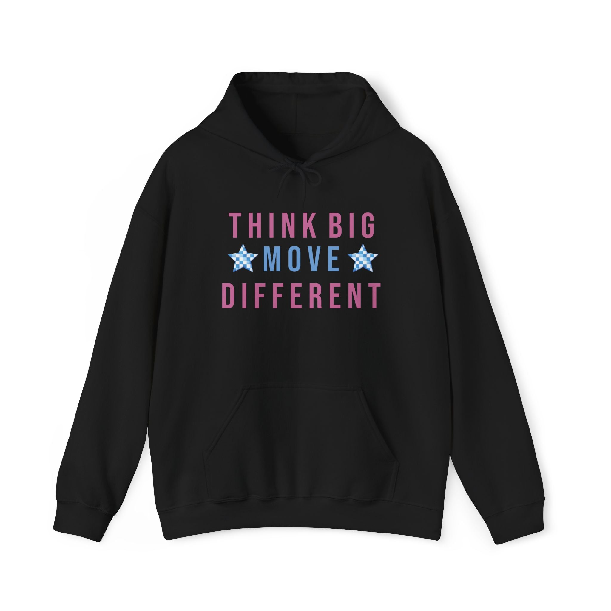 Think Big Move Different Attitude | Unisex Heavy Blend™ Hooded Sweatshirt