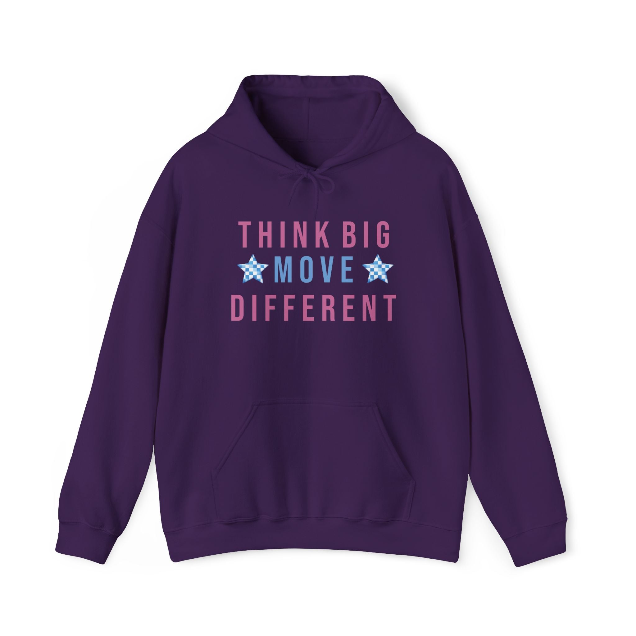 Think Big Move Different Attitude | Unisex Heavy Blend™ Hooded Sweatshirt