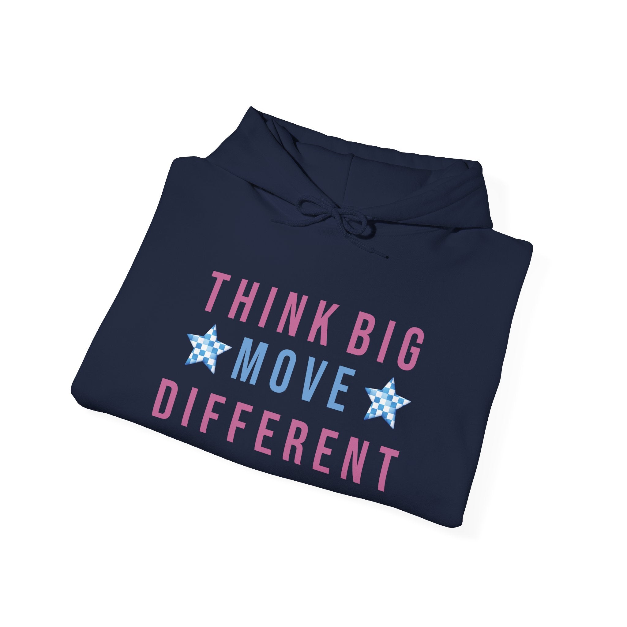 Think Big Move Different Attitude | Unisex Heavy Blend™ Hooded Sweatshirt