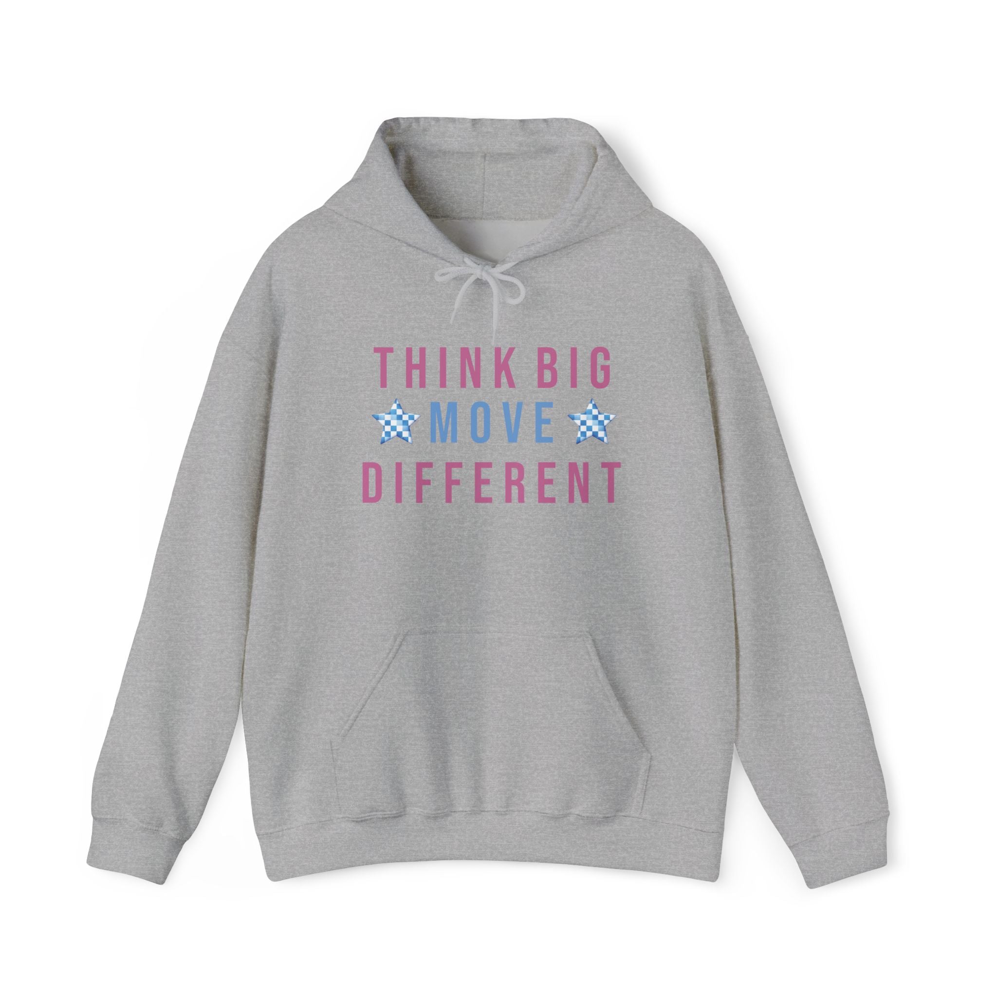 Think Big Move Different Attitude | Unisex Heavy Blend™ Hooded Sweatshirt