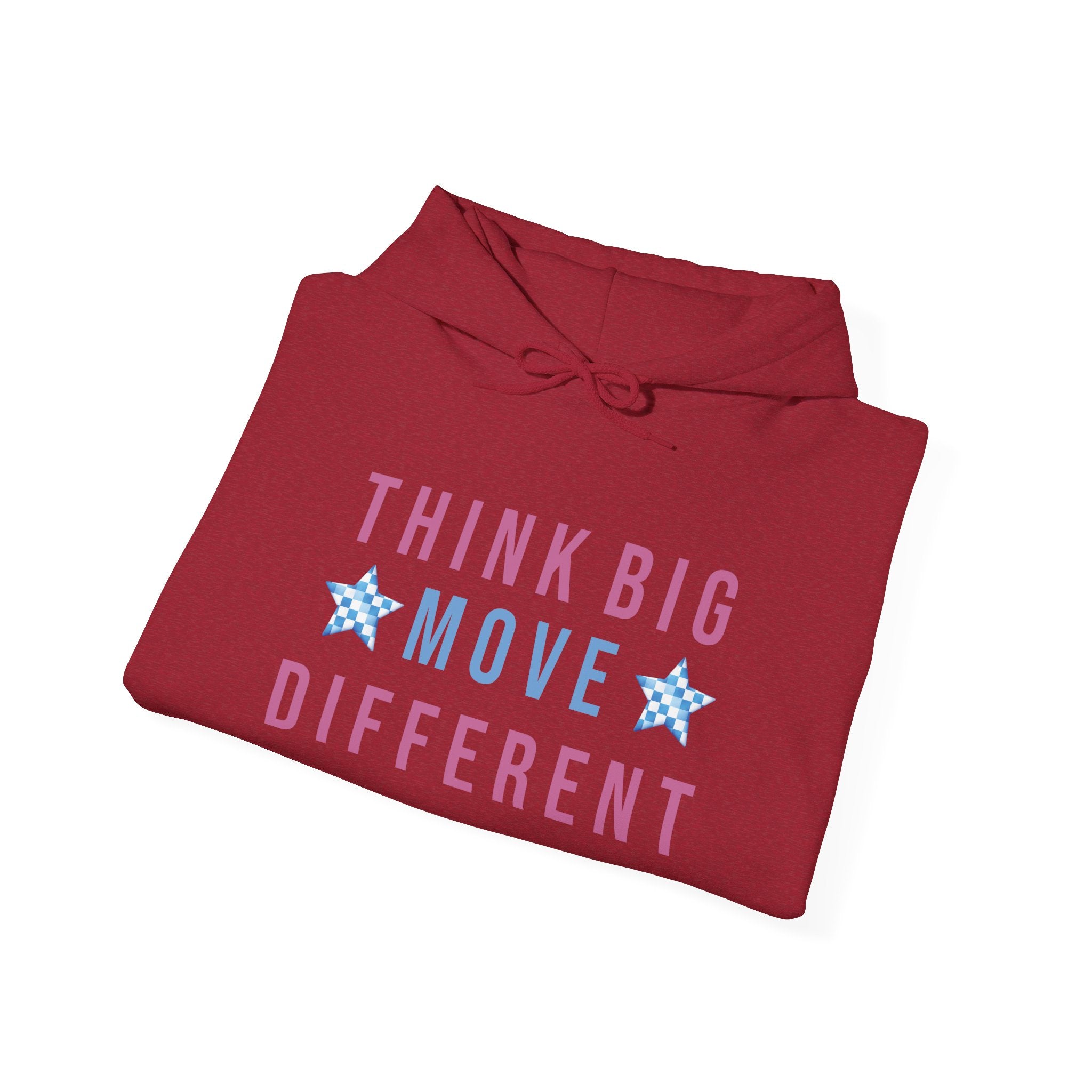 Think Big Move Different Attitude | Unisex Heavy Blend™ Hooded Sweatshirt