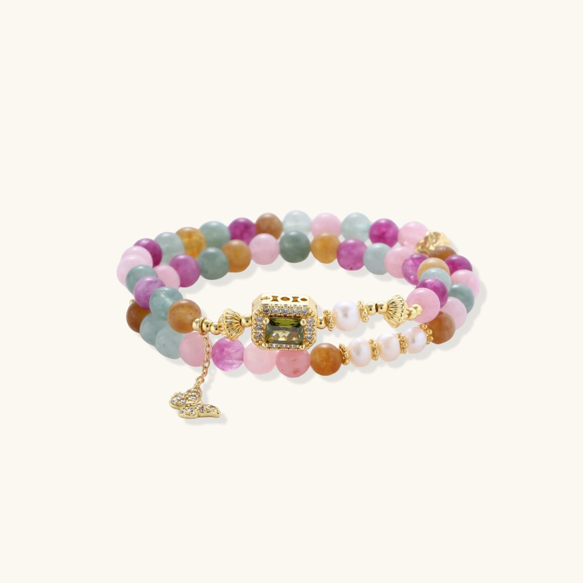 Rainbow Flutter Bracelet | Tiffnity Design