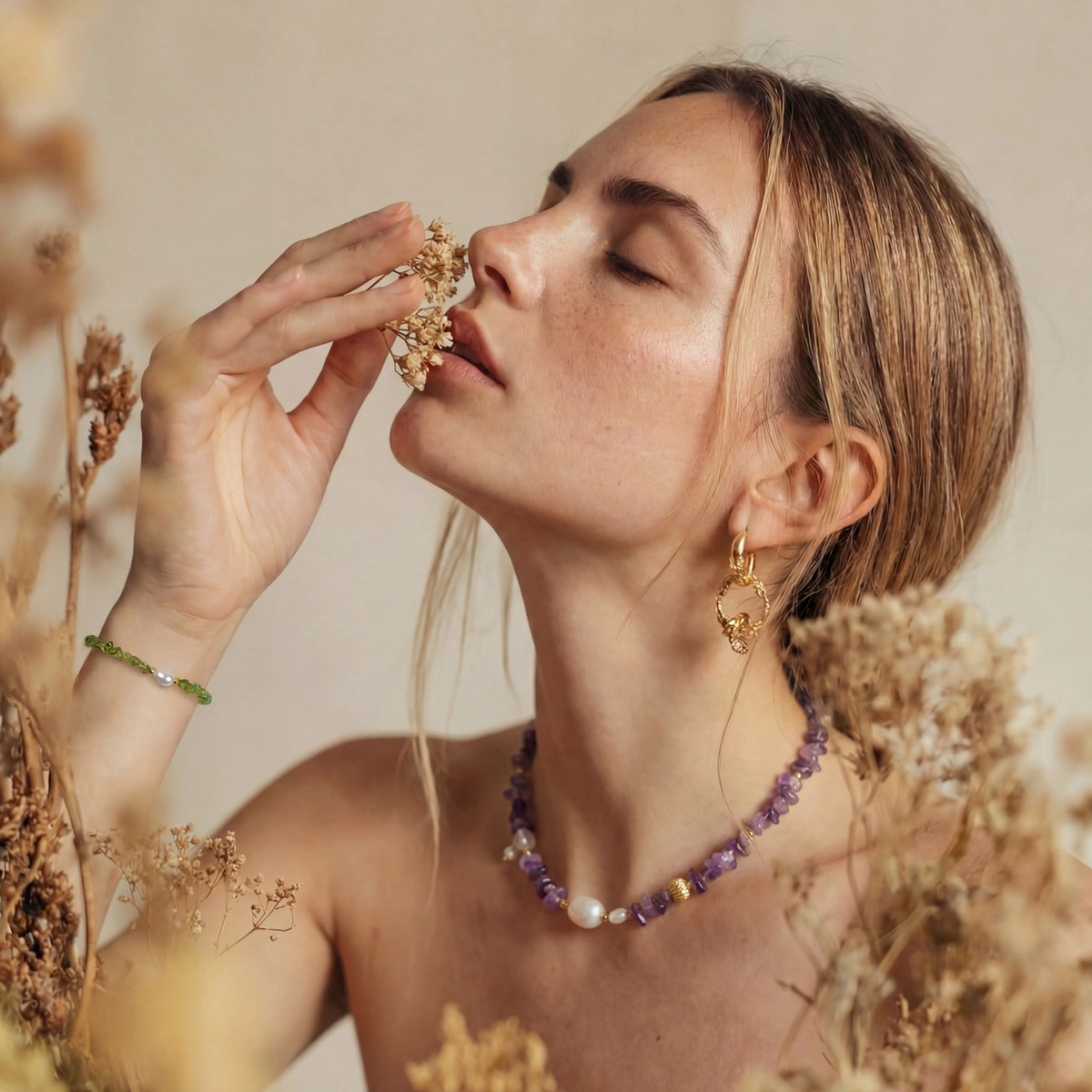 Mystic Amethyst Necklace | Tiffnity Design