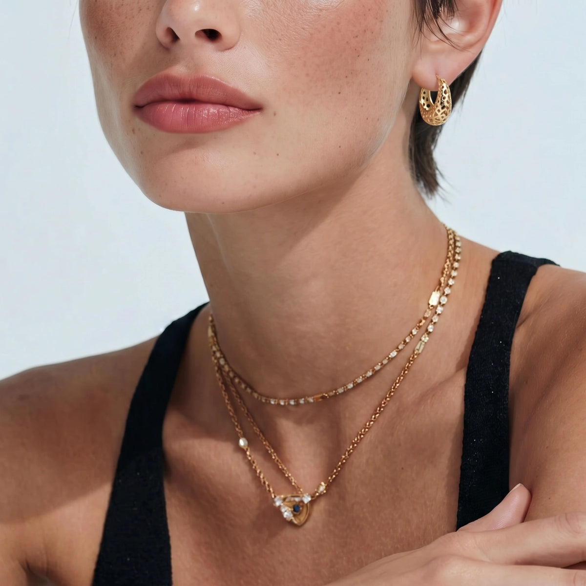 Honeycomb Dream Hoops | Tiffnity Design