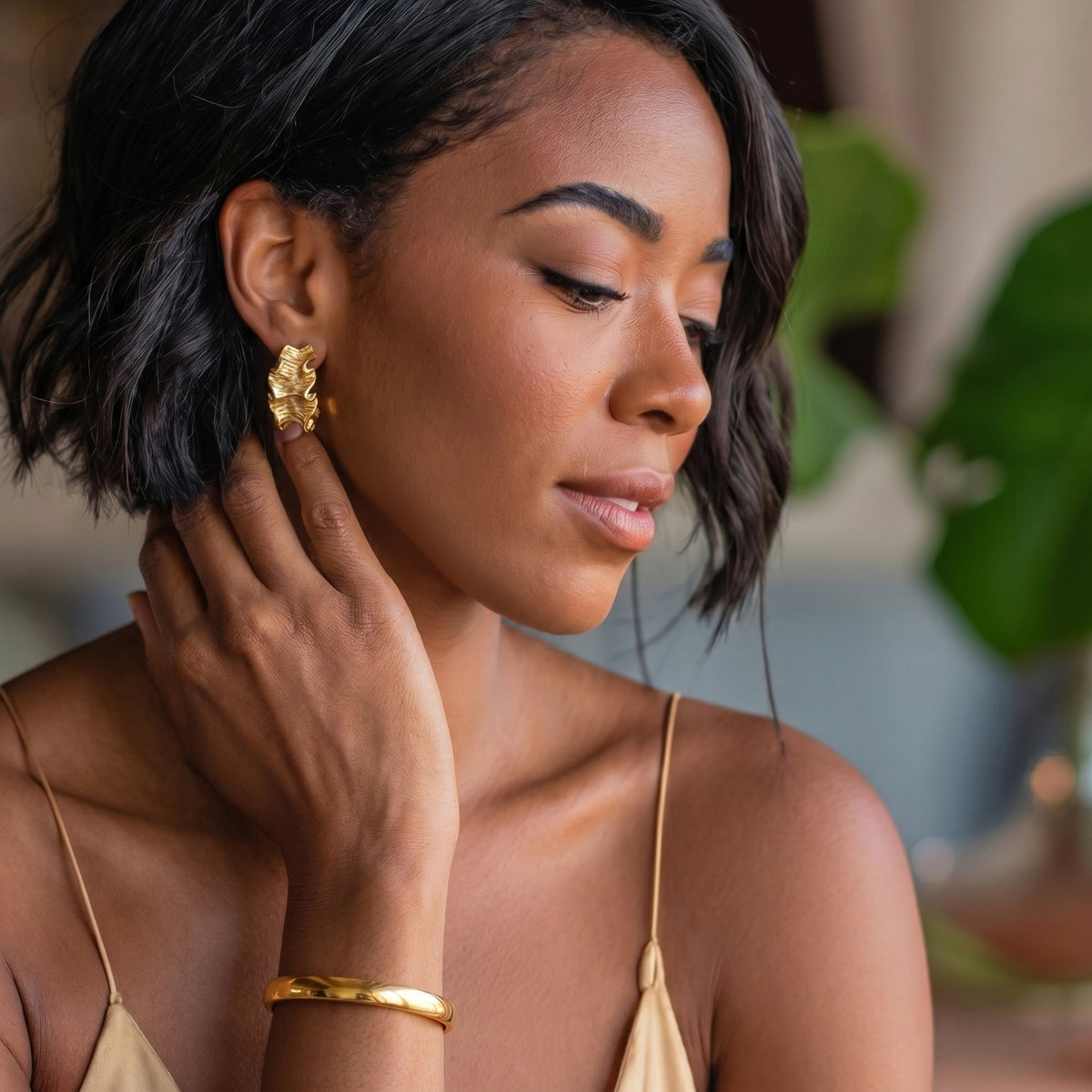 Bold Hinge Bangle | Tiffnity Design