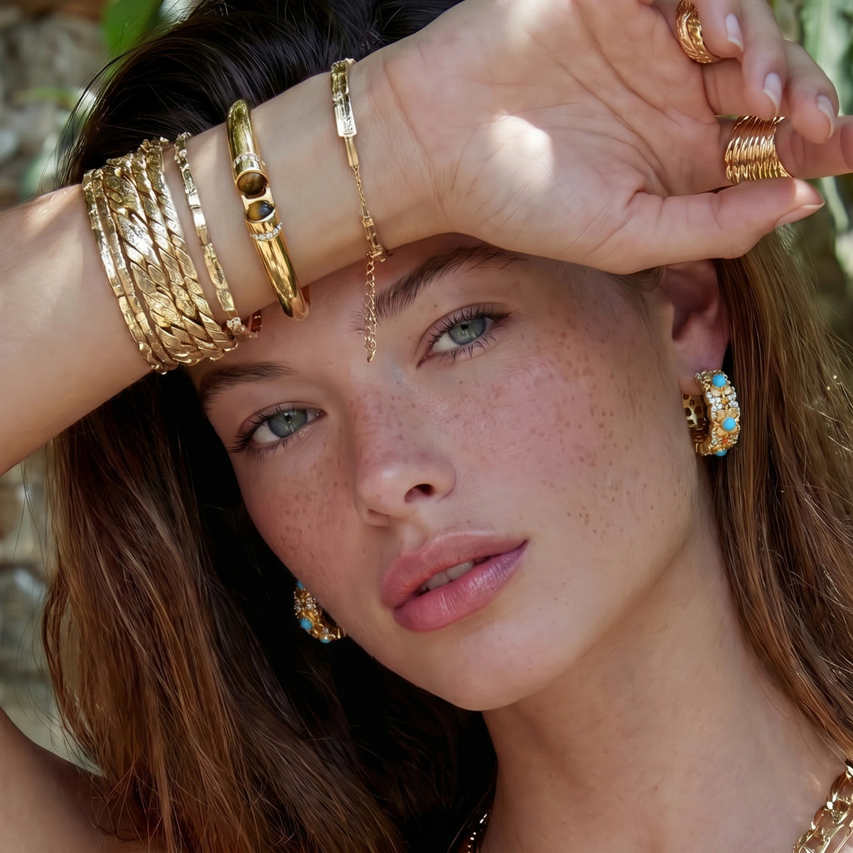 Tiger Eye Bangle | Tiffnity Design