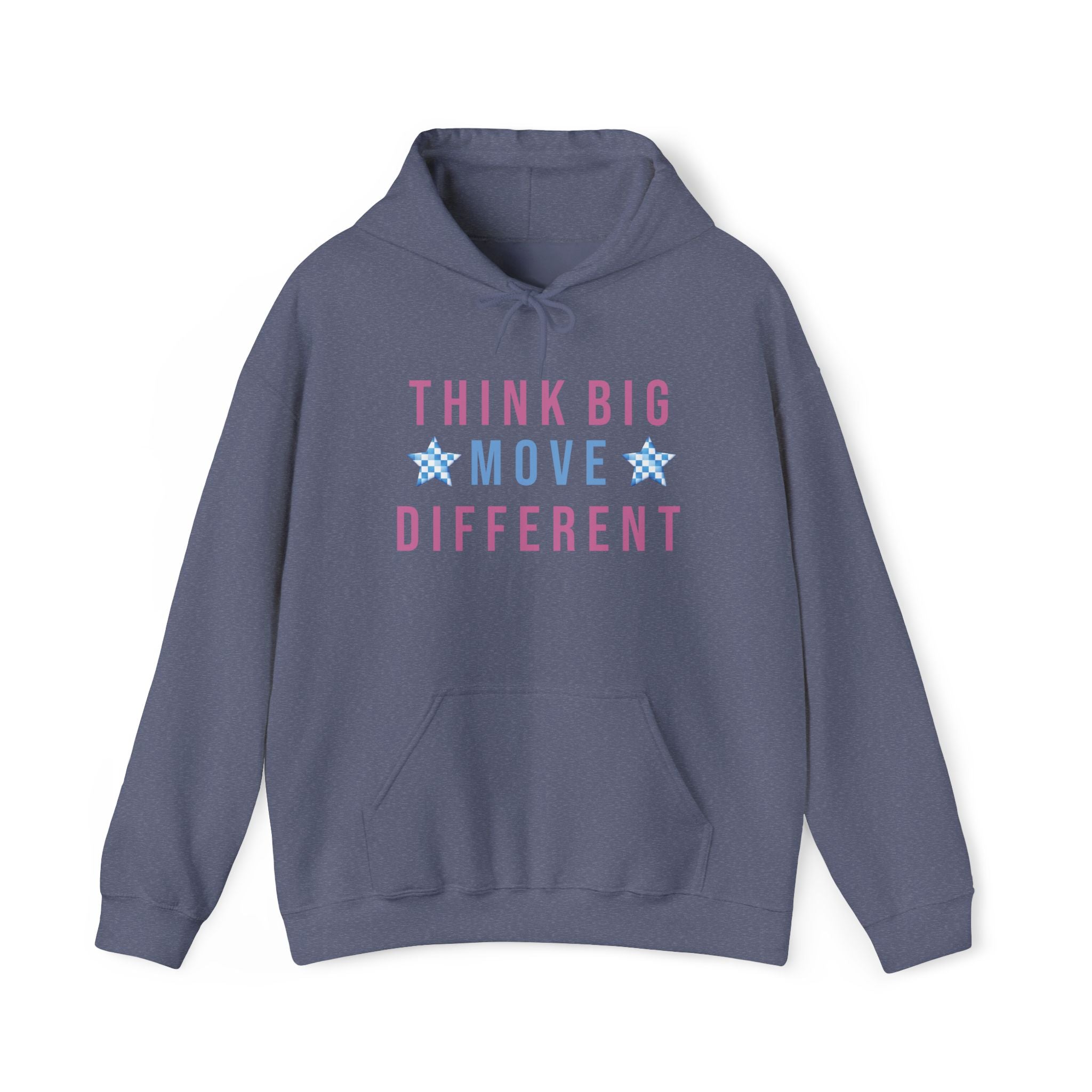Think Big Move Different Attitude | Unisex Heavy Blend™ Hooded Sweatshirt