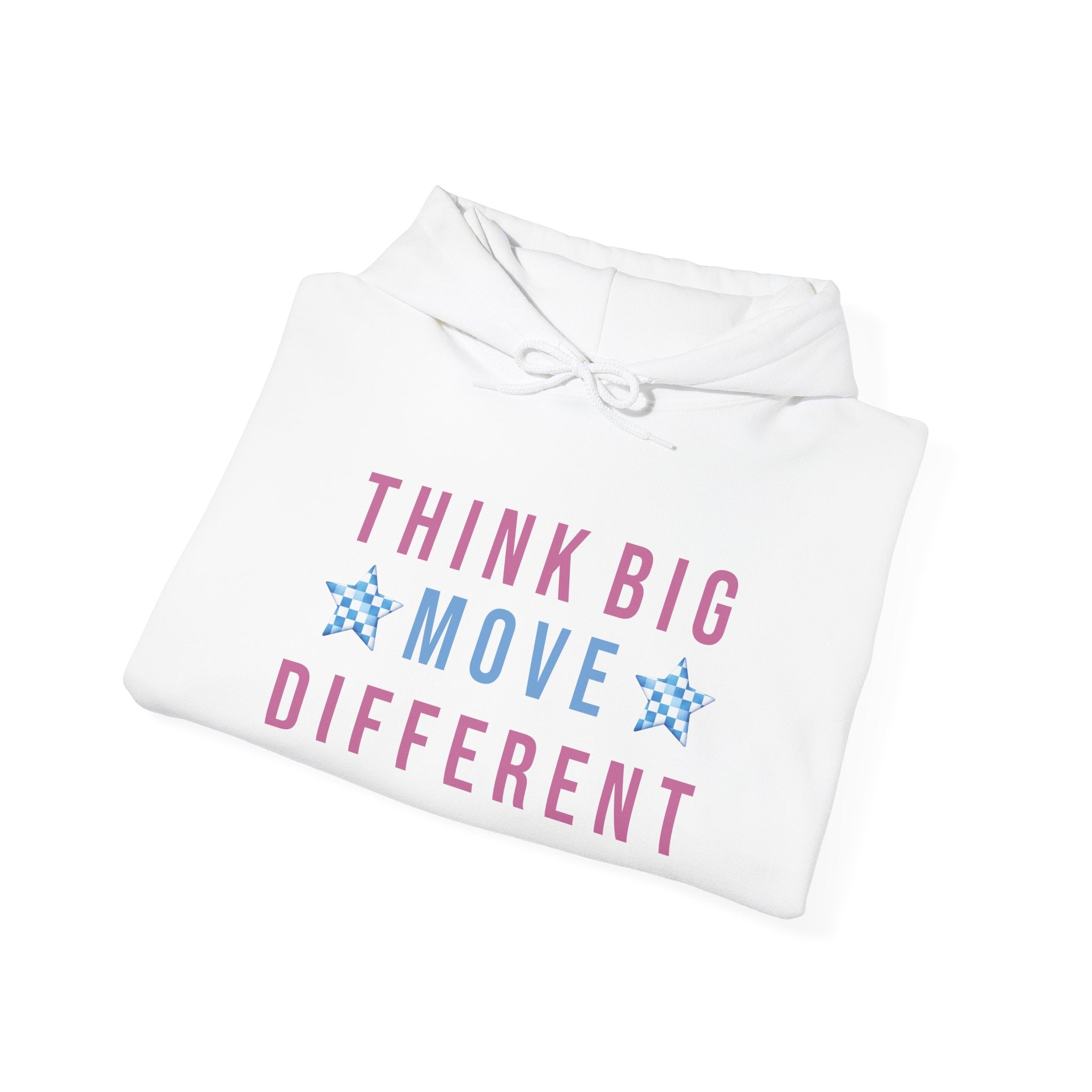 Think Big Move Different Attitude | Unisex Heavy Blend™ Hooded Sweatshirt