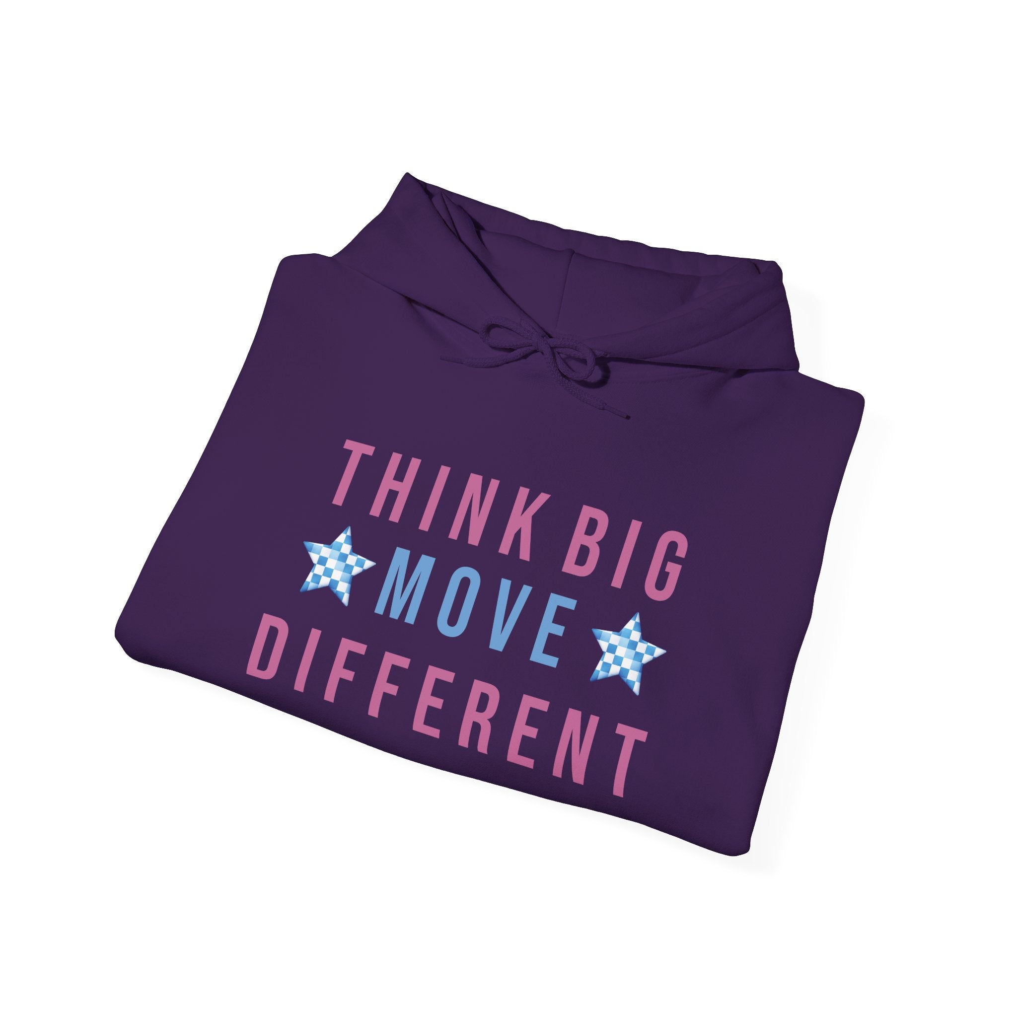 Think Big Move Different Attitude | Unisex Heavy Blend™ Hooded Sweatshirt