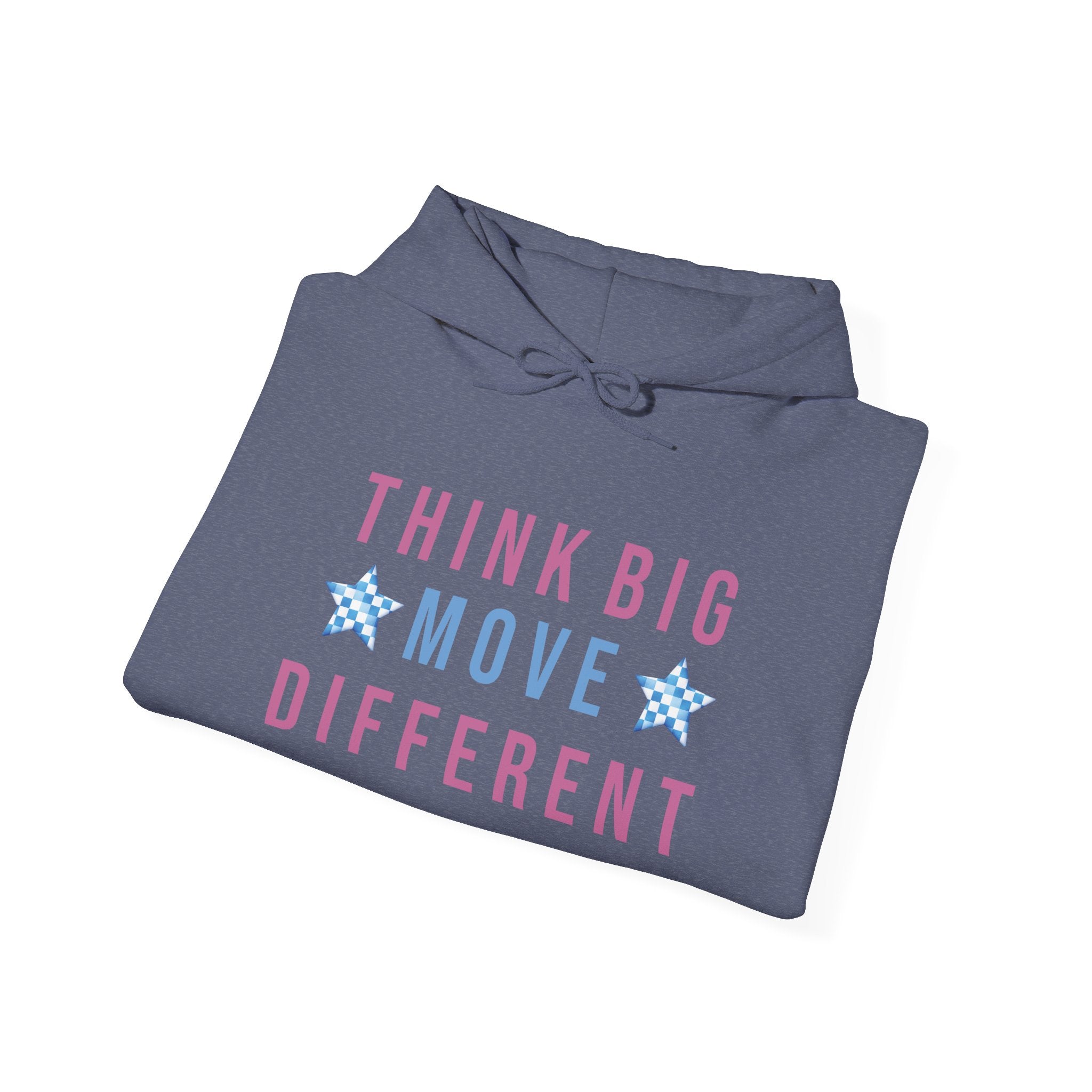 Think Big Move Different Attitude | Unisex Heavy Blend™ Hooded Sweatshirt
