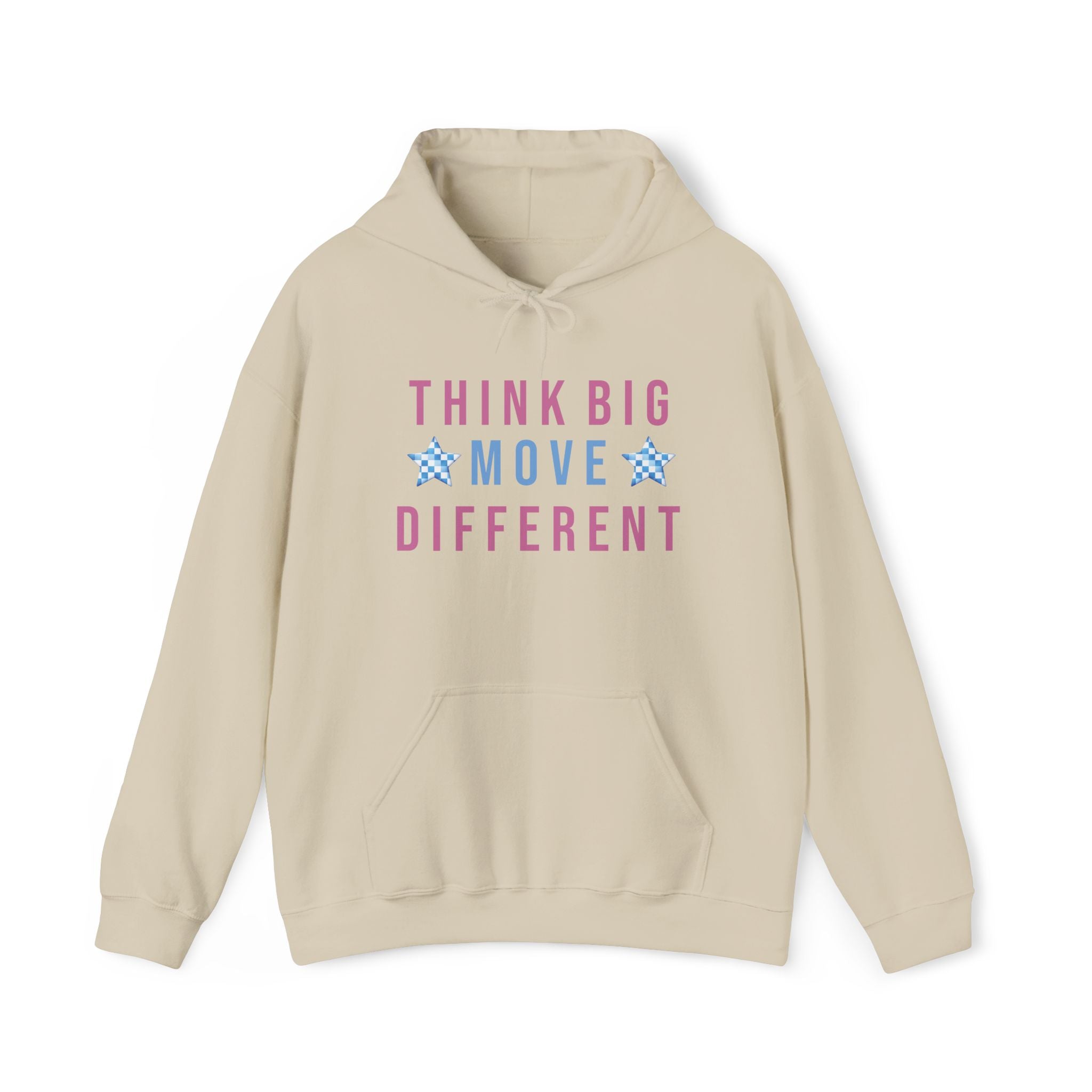 Think Big Move Different Attitude | Unisex Heavy Blend™ Hooded Sweatshirt