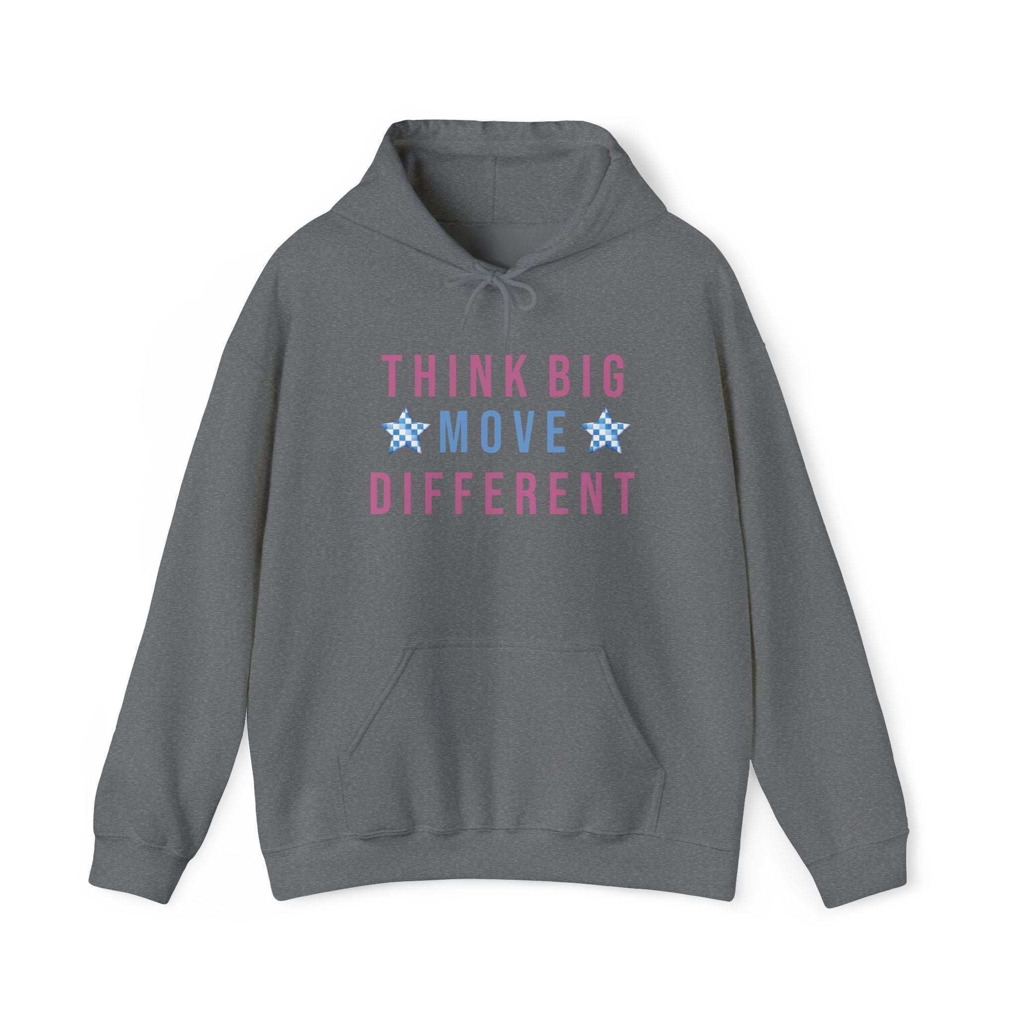 Think Big Move Different Attitude | Unisex Heavy Blend™ Hooded Sweatshirt
