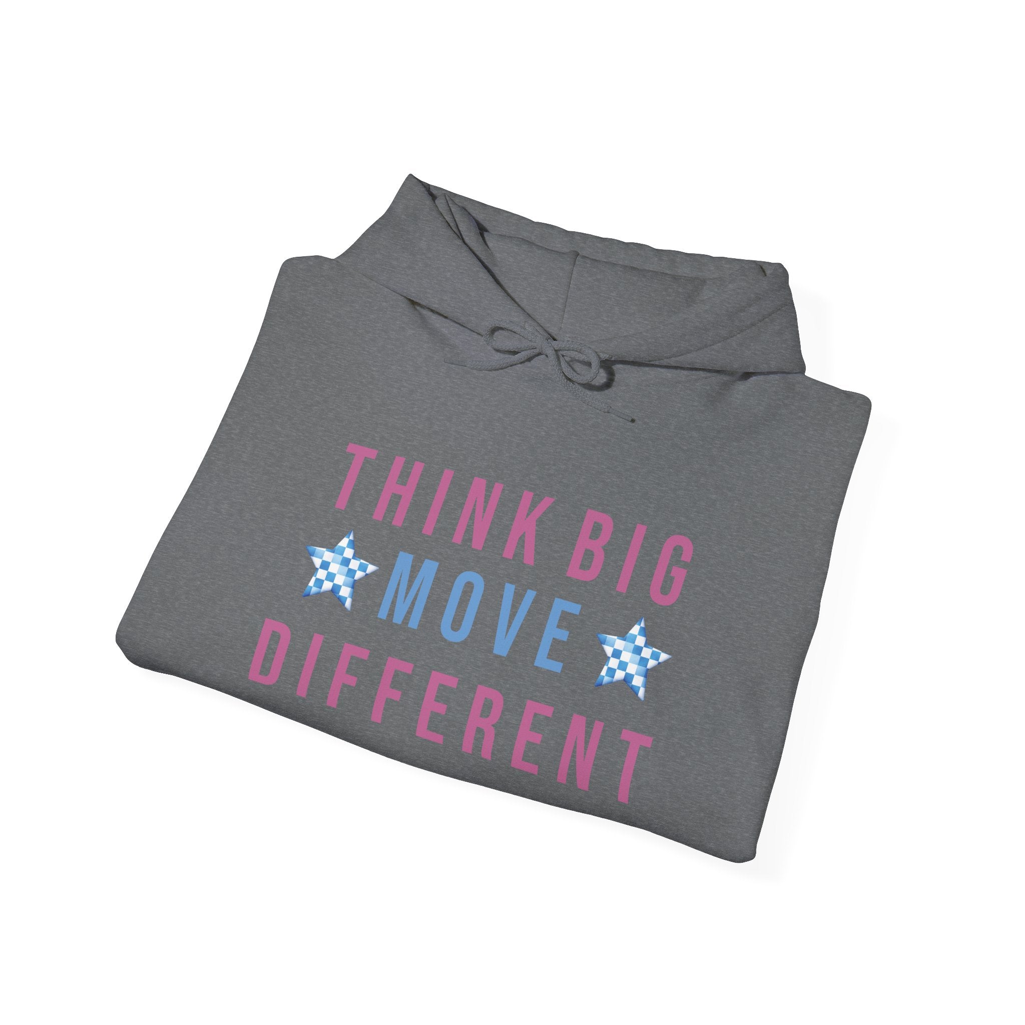 Think Big Move Different Attitude | Unisex Heavy Blend™ Hooded Sweatshirt