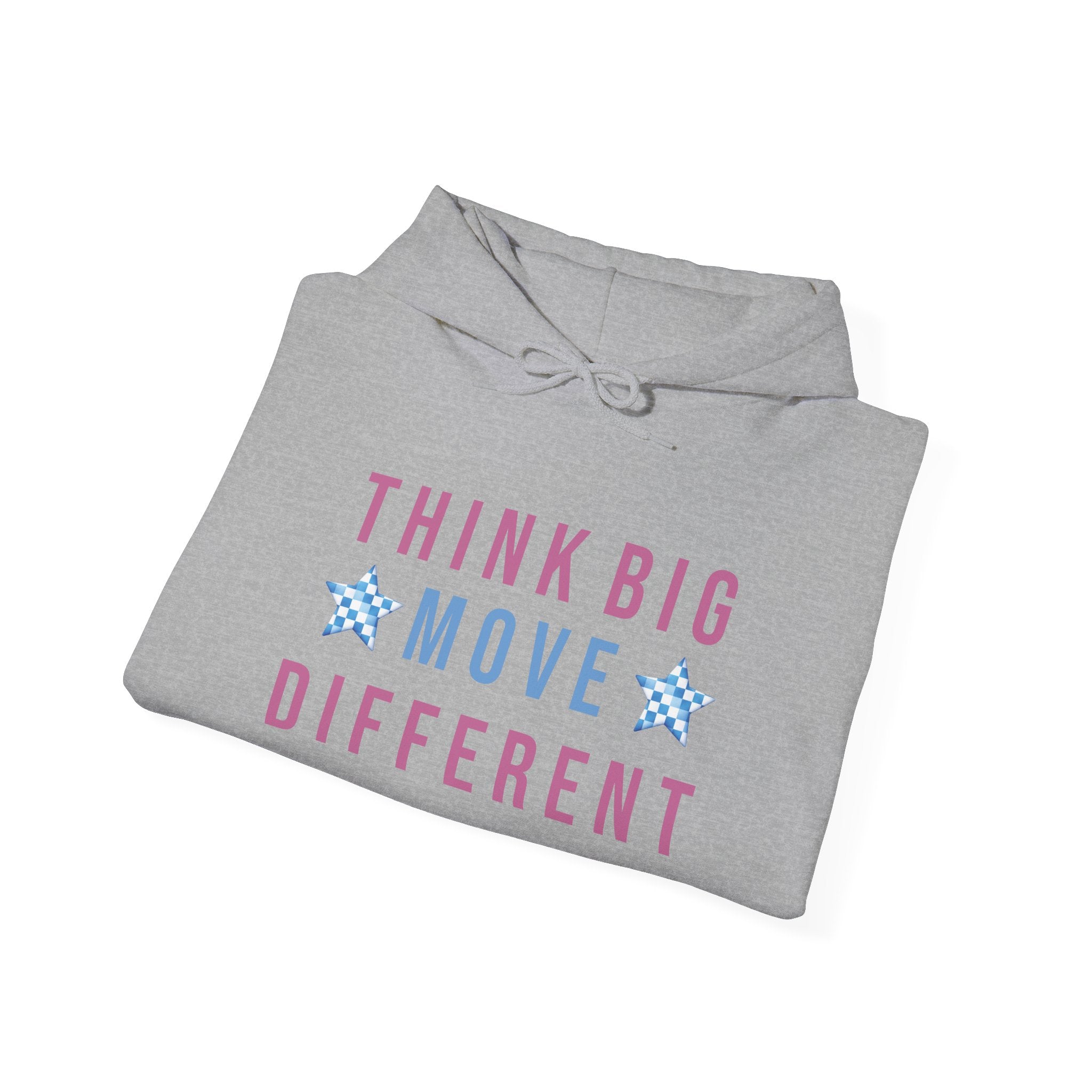 Think Big Move Different Attitude | Unisex Heavy Blend™ Hooded Sweatshirt