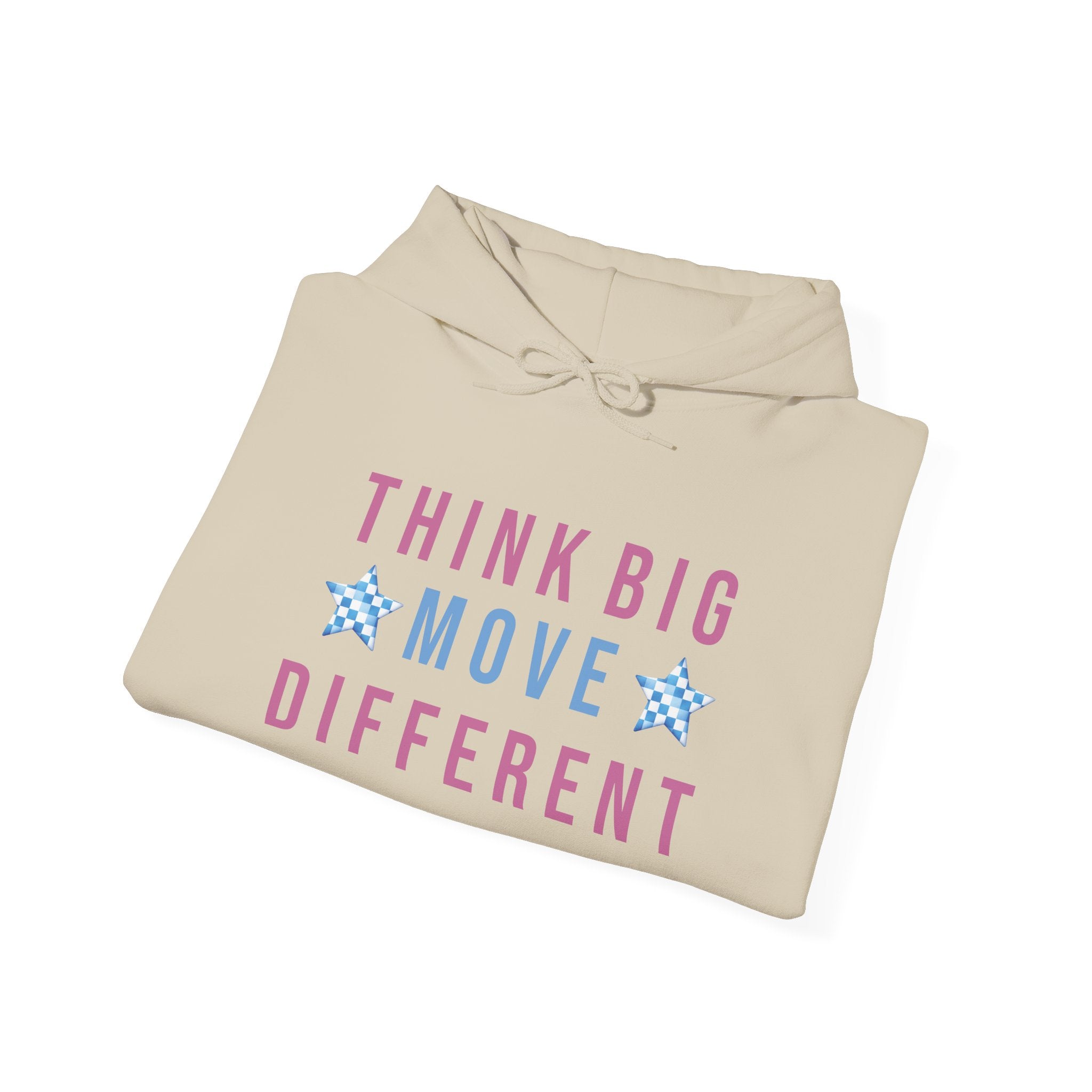 Think Big Move Different Attitude | Unisex Heavy Blend™ Hooded Sweatshirt