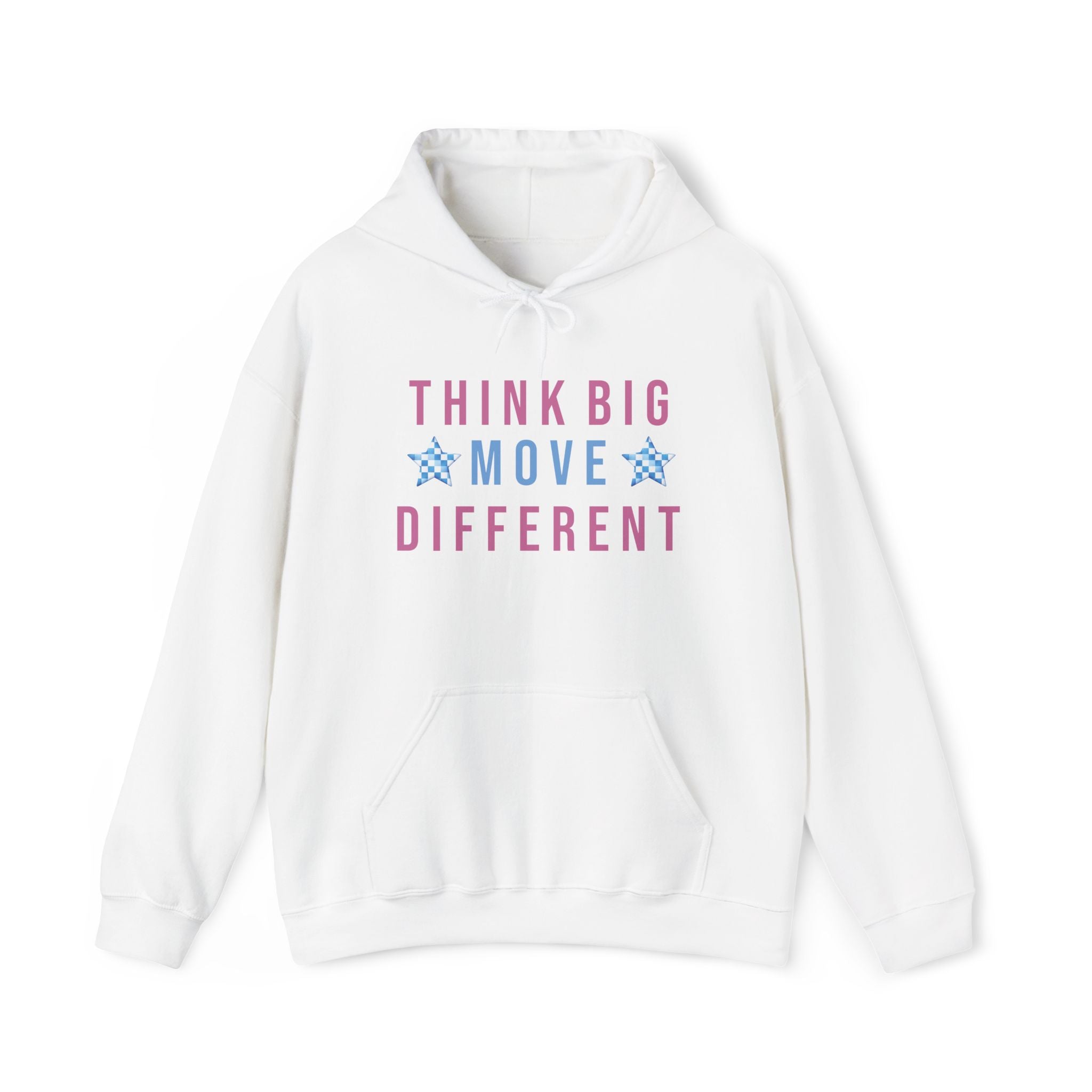 Think Big Move Different Attitude | Unisex Heavy Blend™ Hooded Sweatshirt