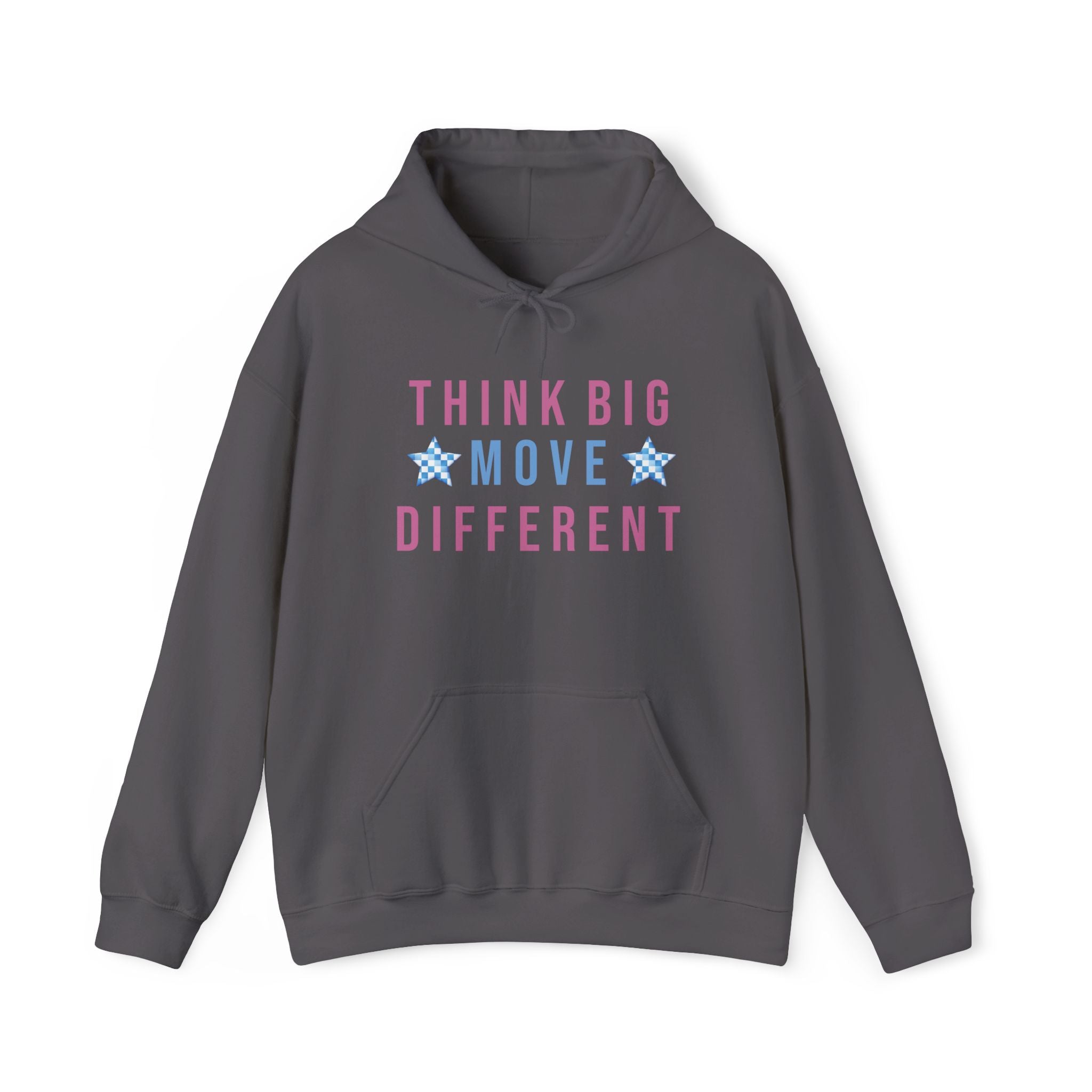 Think Big Move Different Attitude | Unisex Heavy Blend™ Hooded Sweatshirt