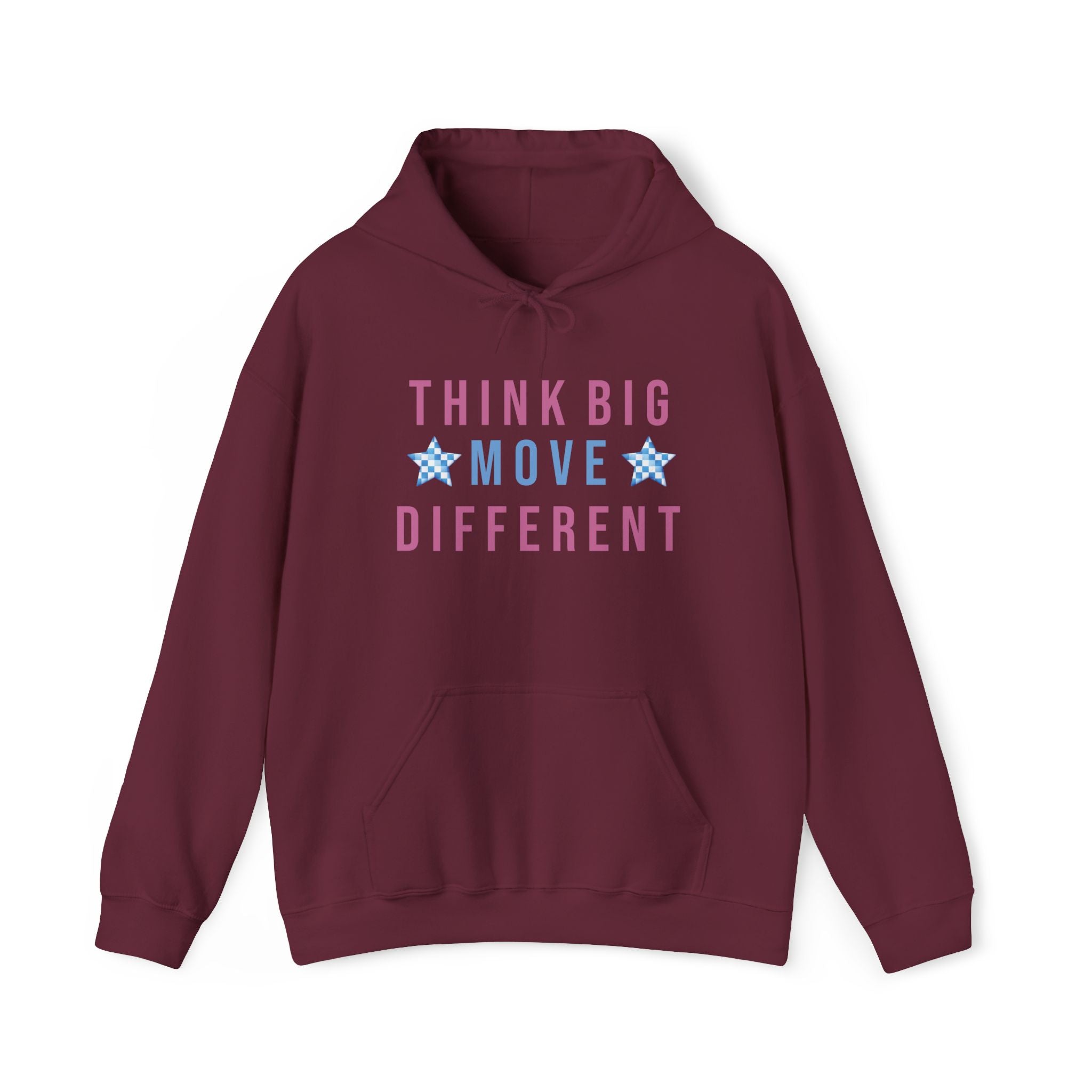 Think Big Move Different Attitude | Unisex Heavy Blend™ Hooded Sweatshirt