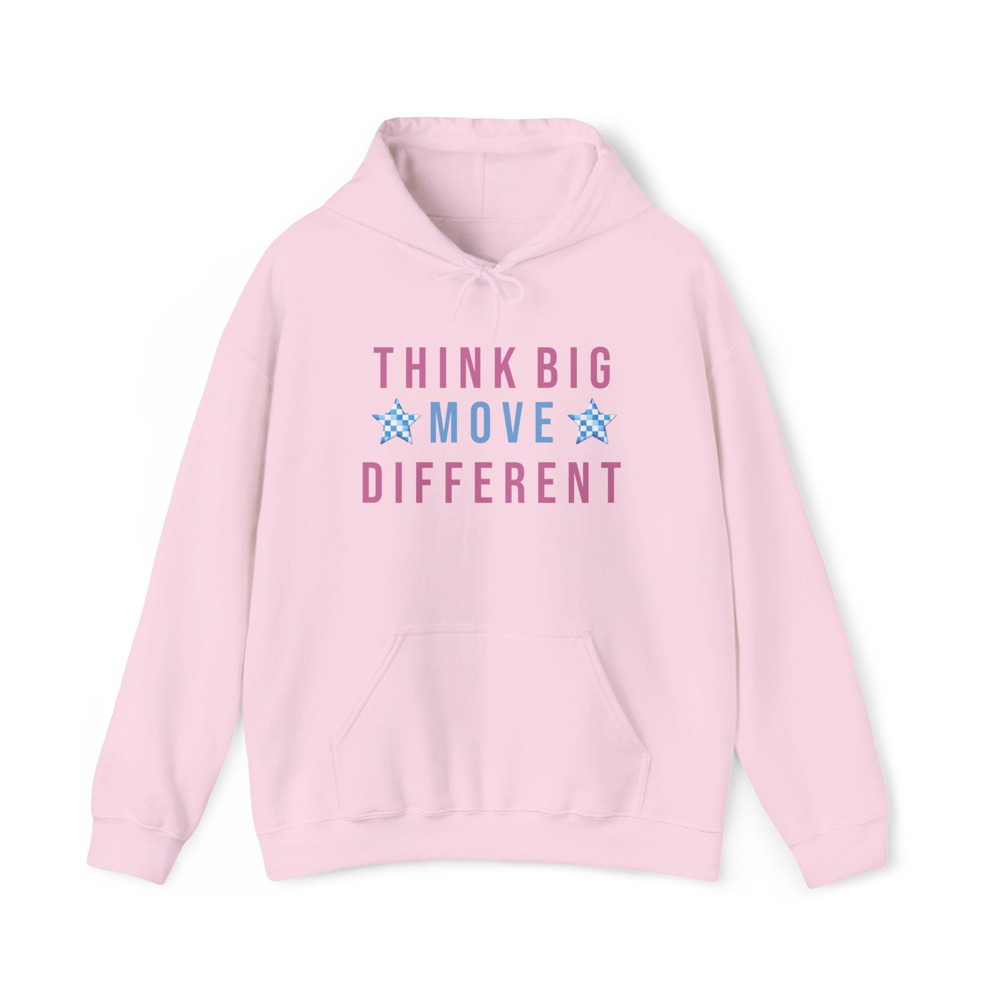 Think Big Move Different Attitude | Unisex Heavy Blend™ Hooded Sweatshirt